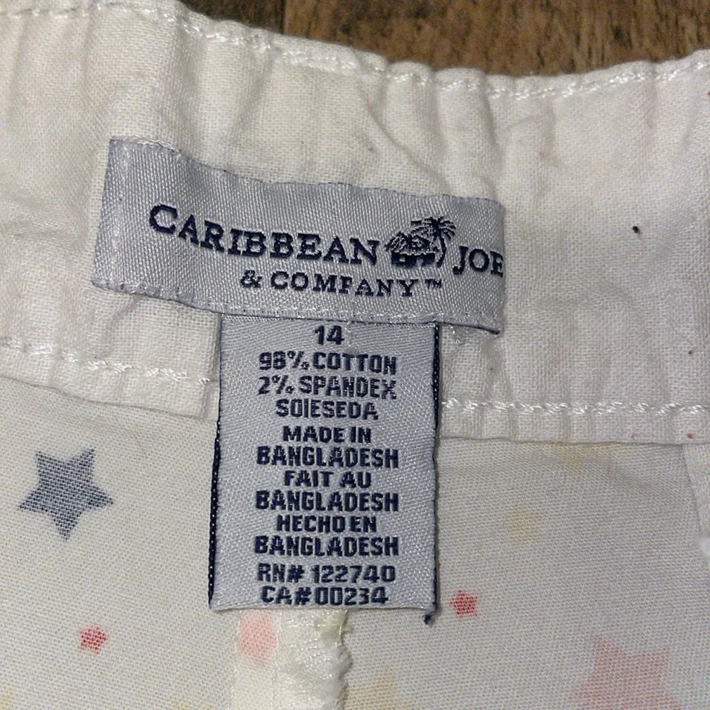 Caribbean Joe & Company shorts.  Size 14.